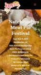 Mobile Screenshot of meatpiefestival.com